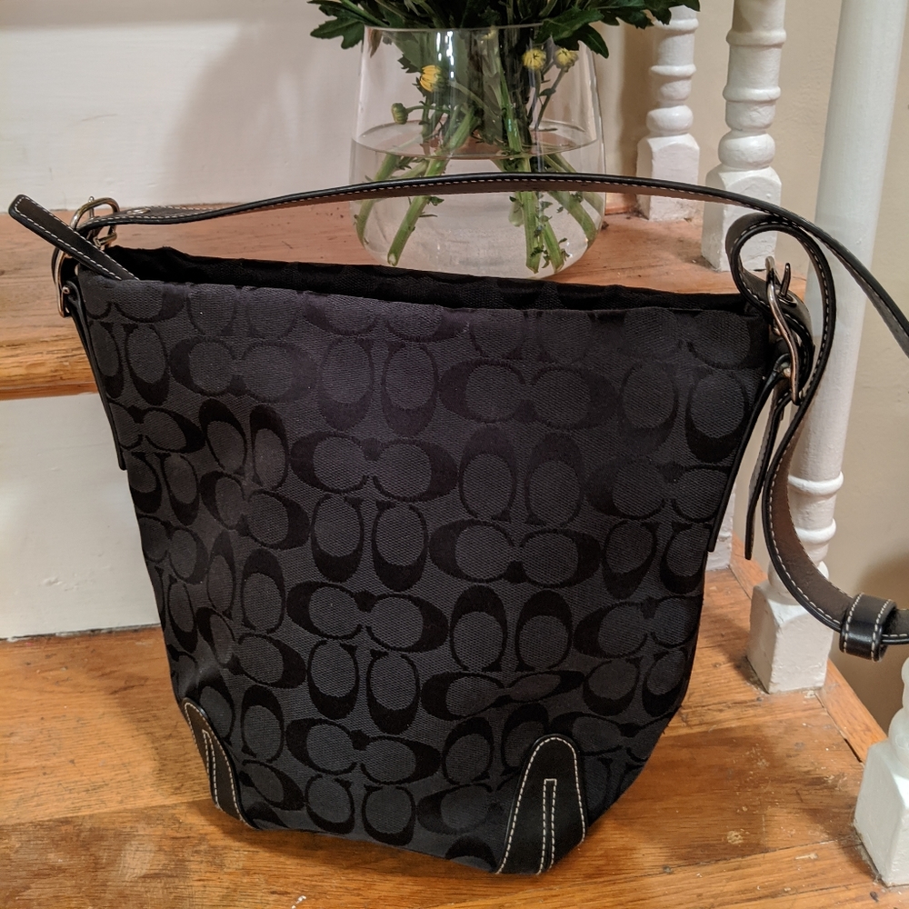 Coach Signature Bucket Bag